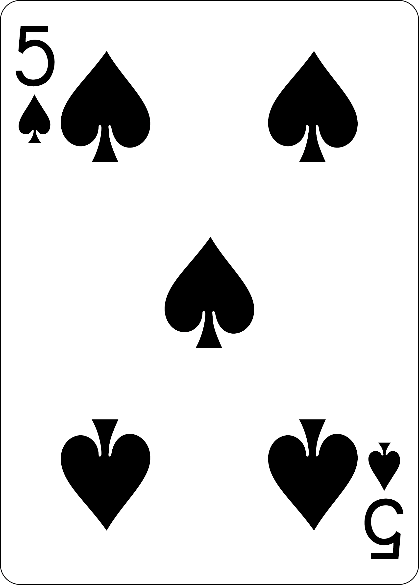 5 of Spades